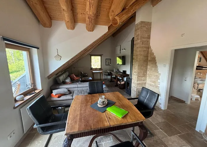 Апартаменты Eifelurlaub Luchs Mit Terrasse